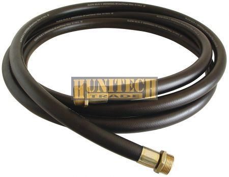 4m. Gázolaj tömlő, duplafalú kimérőtömlő 19mm, 3/4"-1" menetes véggel